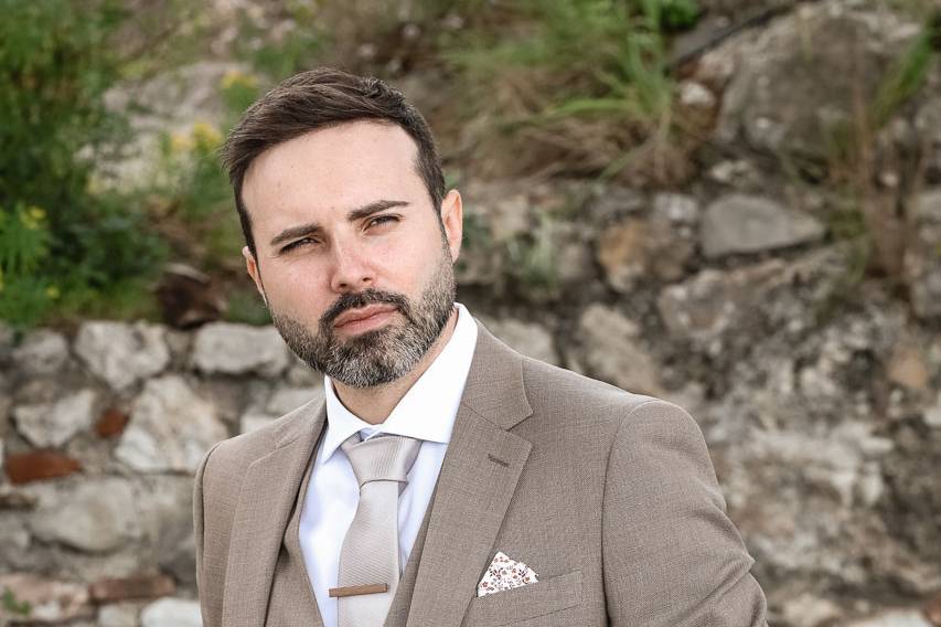Portrait du marié