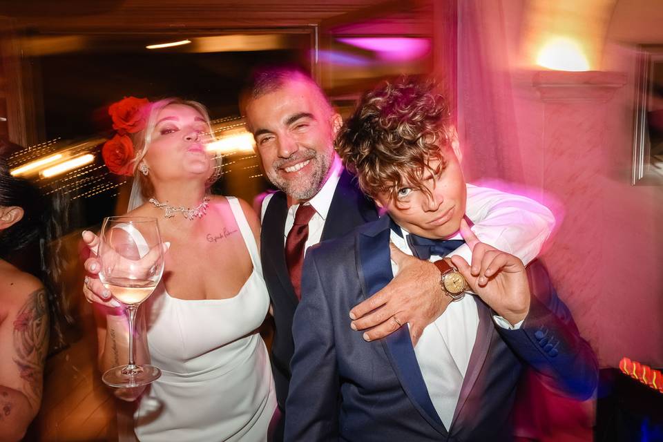 La soirée de mariage