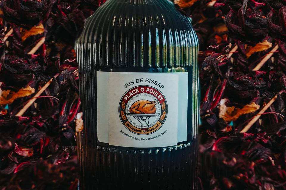 Boisson à la fleur d'hibiscus