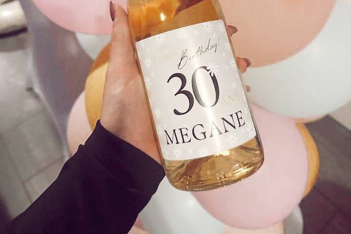 Cuvée personnalisée anniversai