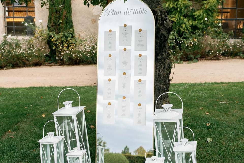 Plan de table Beauvoir