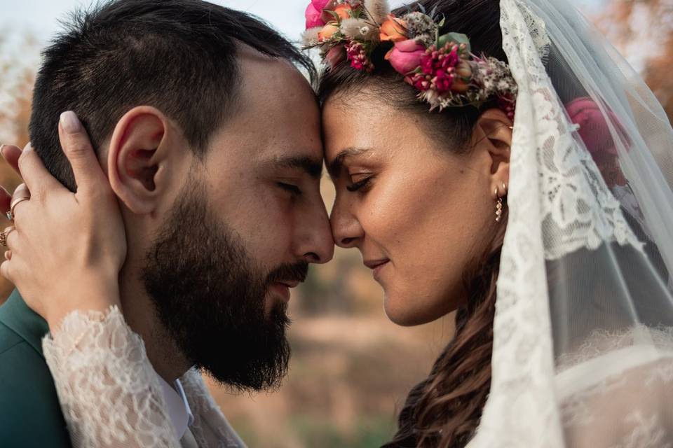 Séance couple au golden hour