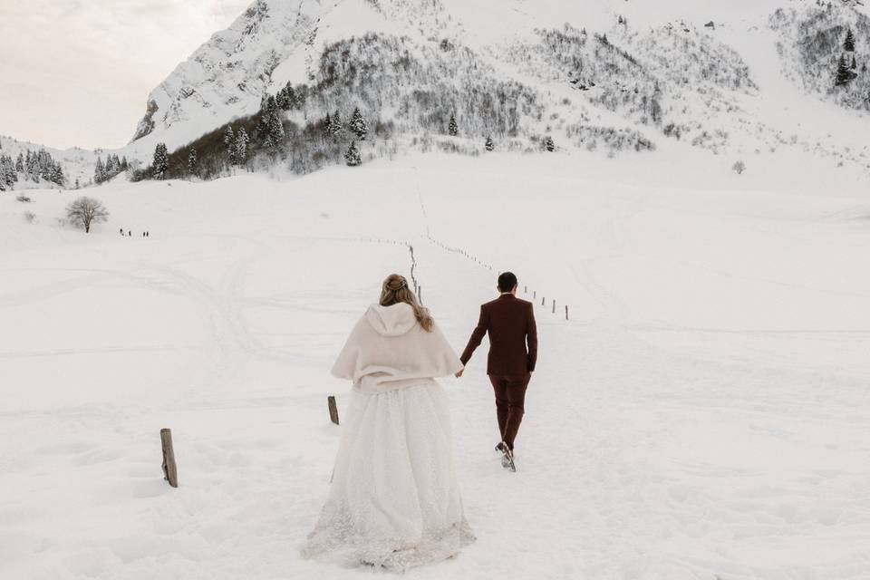 Mariage à la montagne