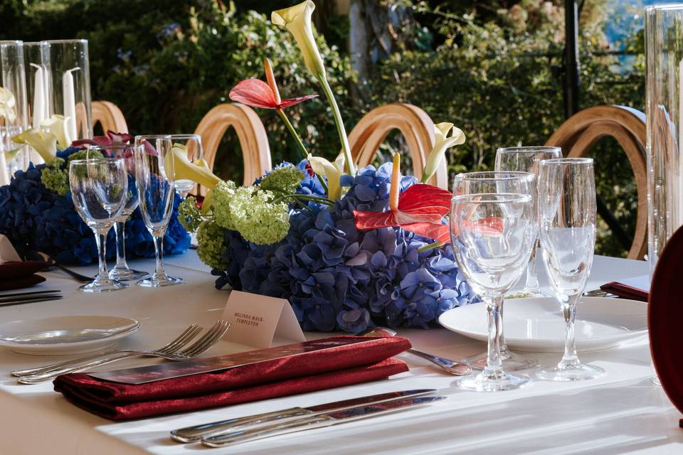 centre_table_fleurs_bleues