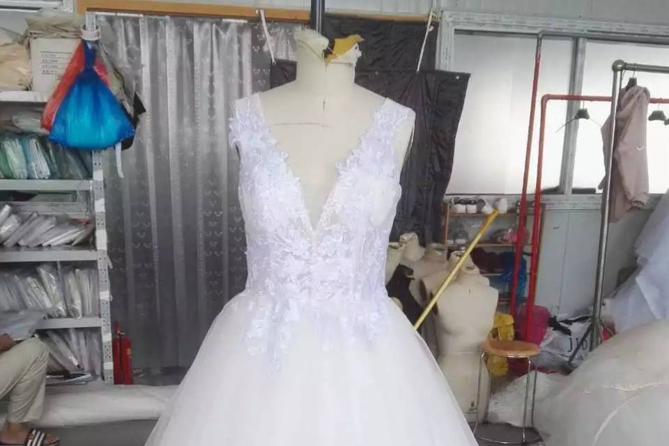 Robe de mariée personnalisée