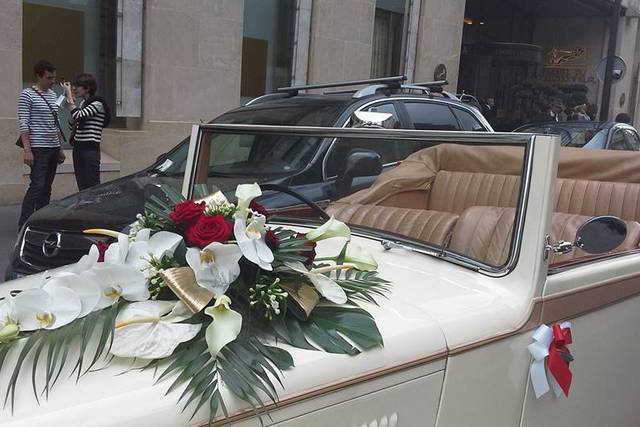 Voiture des mariés
