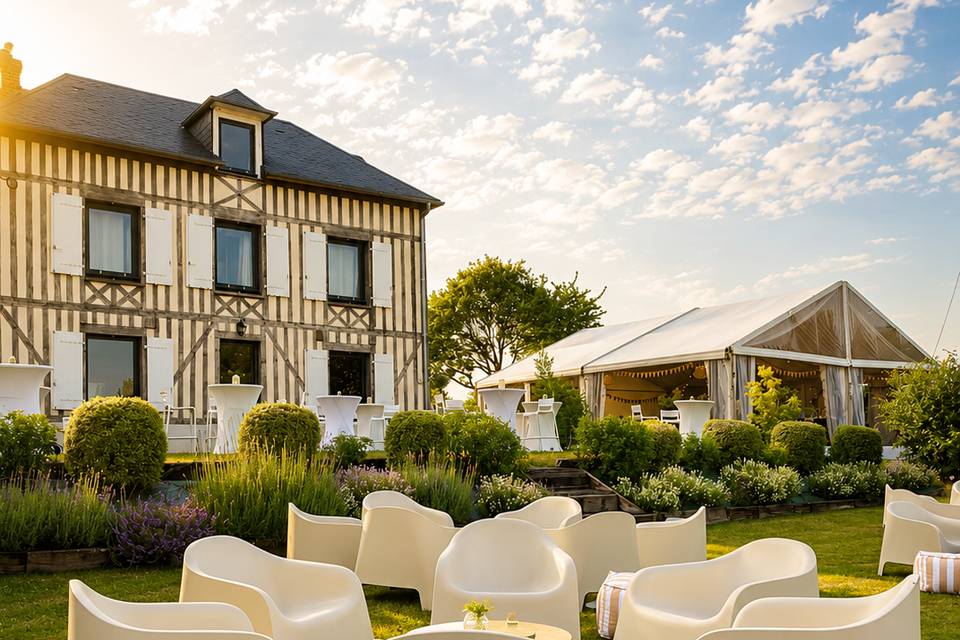 Salon de jardin lounge