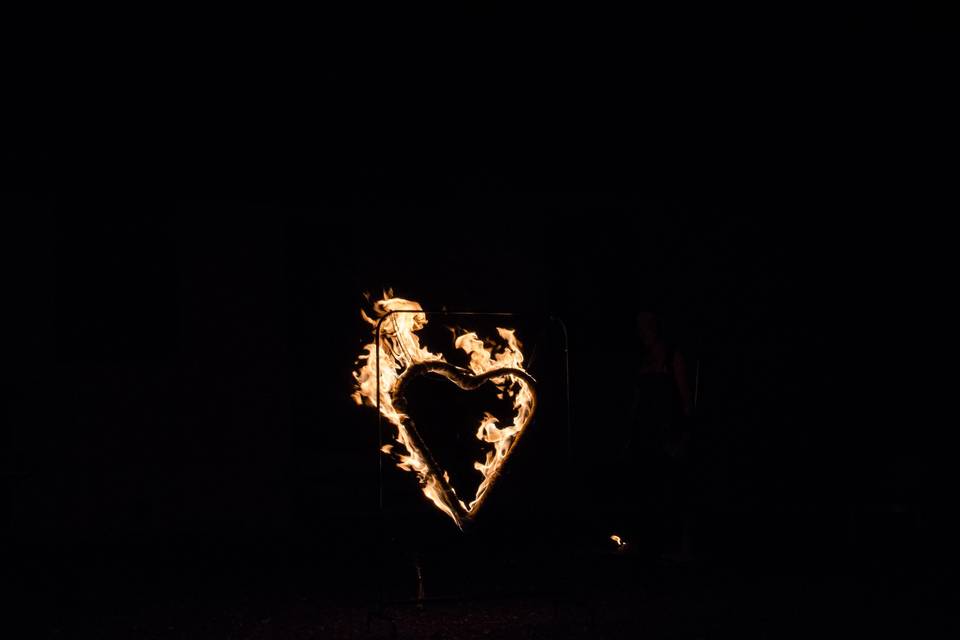Artiste feu professionnel