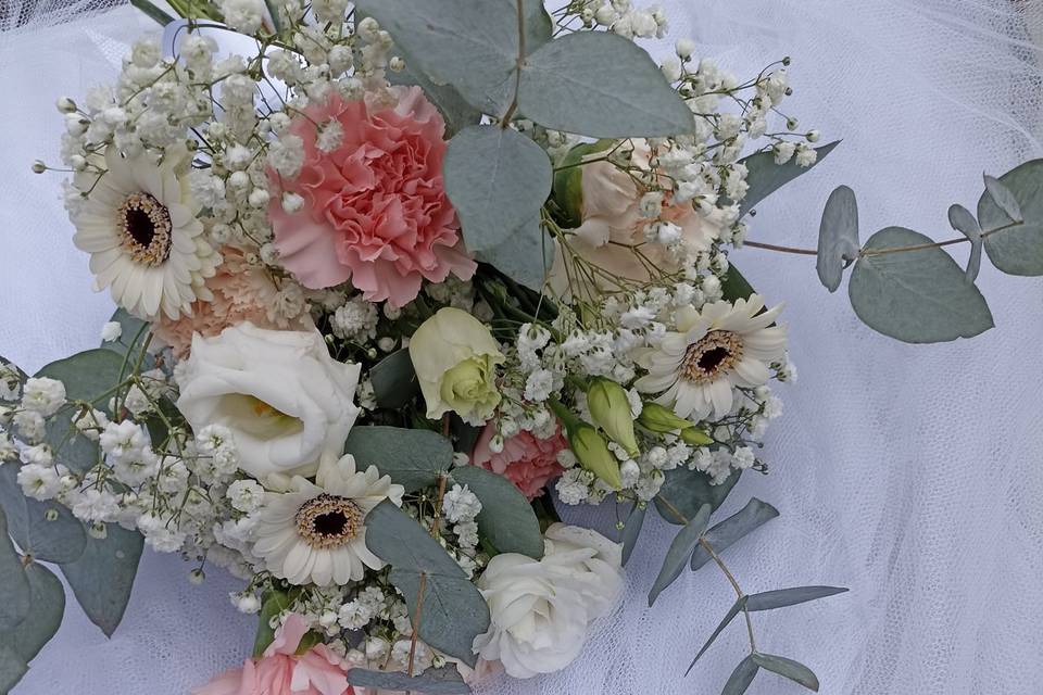 Bouquet mariée et boutonnière