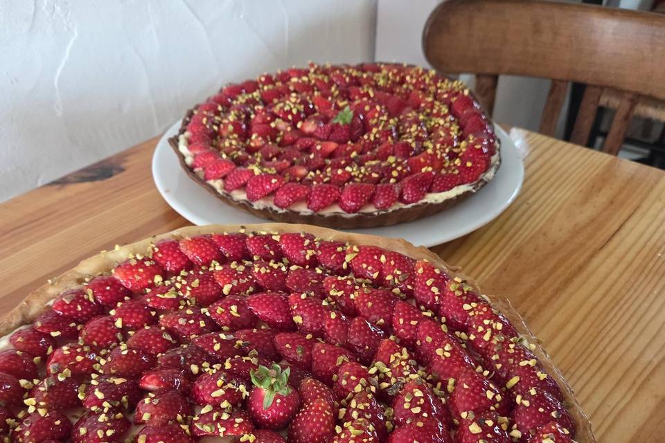 Tarte aux fraises