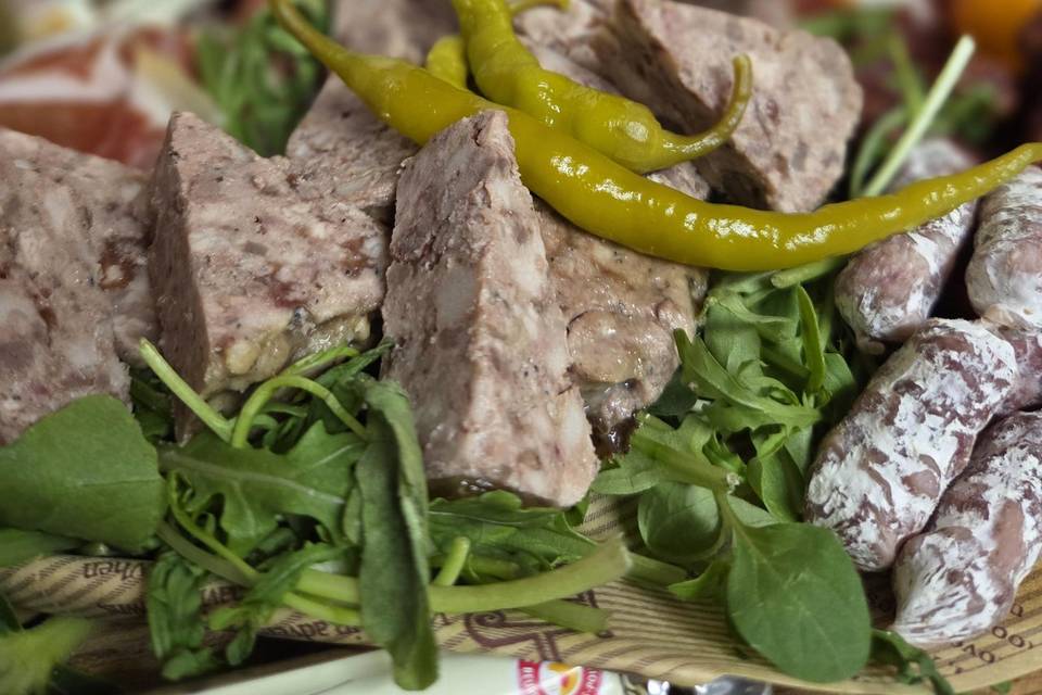 Planche de charcuterie