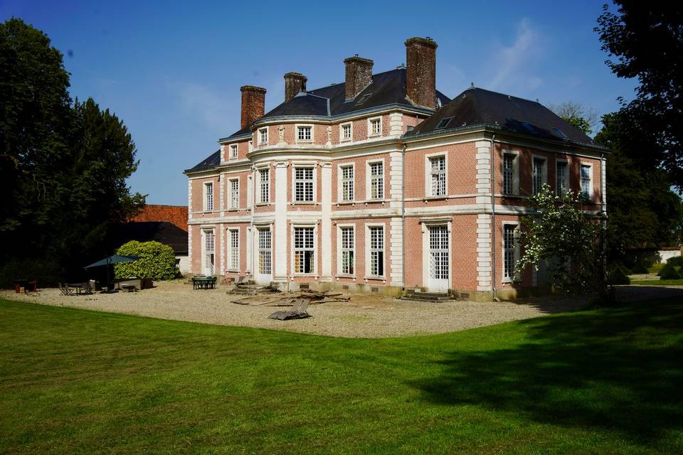 Chateau côté parc