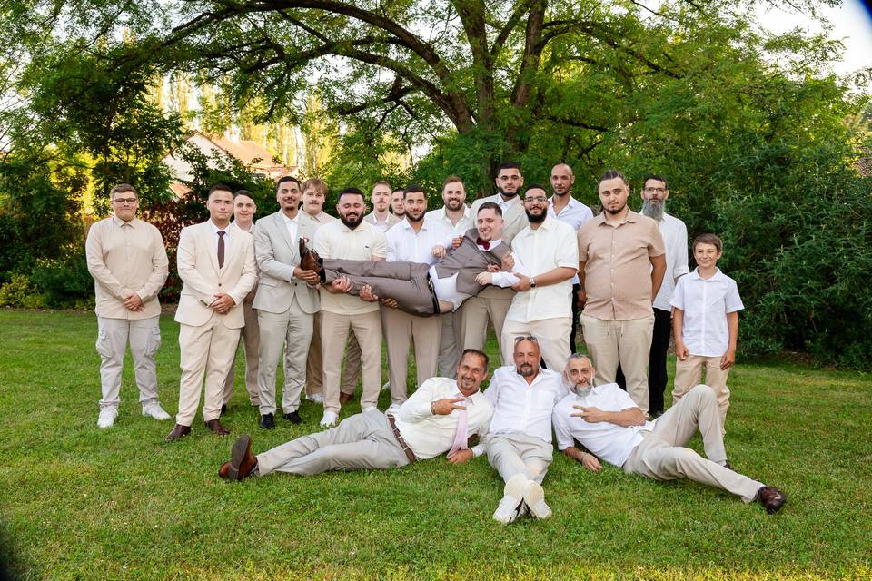 Avec les copains