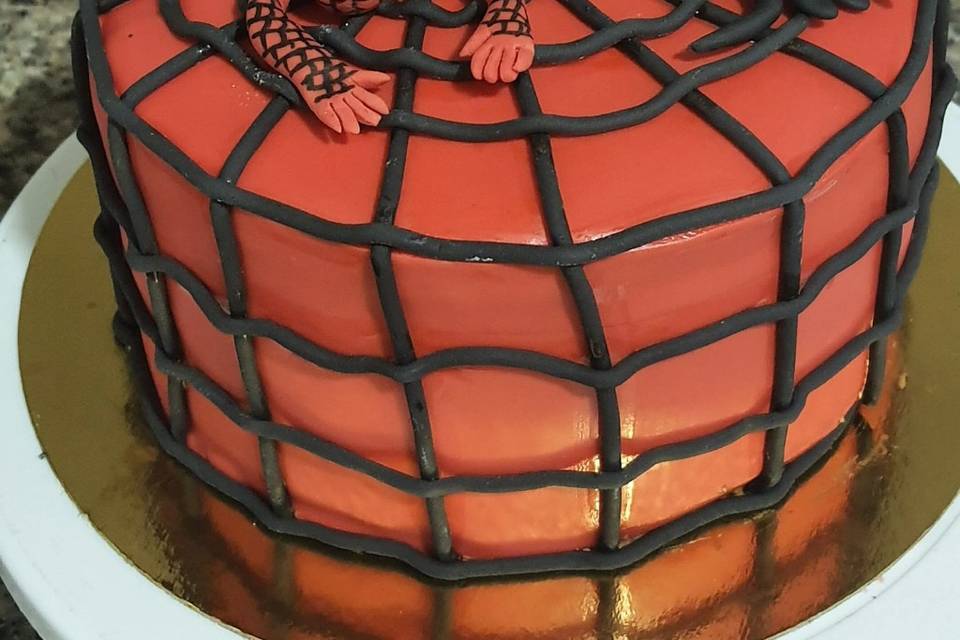 Gâteau spiderman