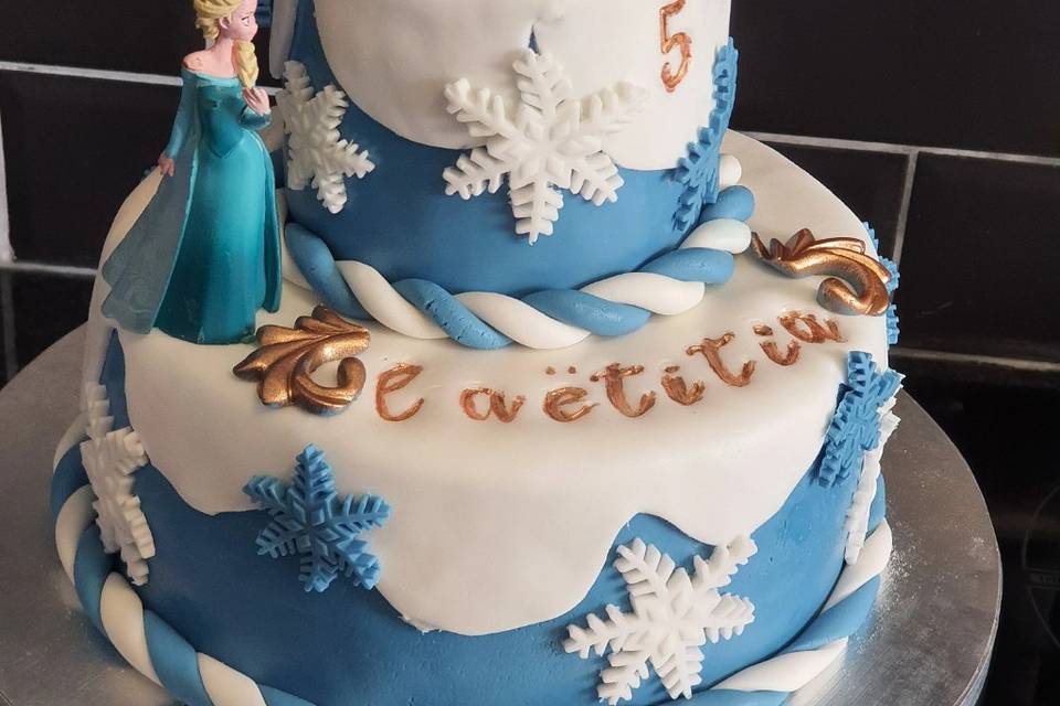 Gâteau reine de neige