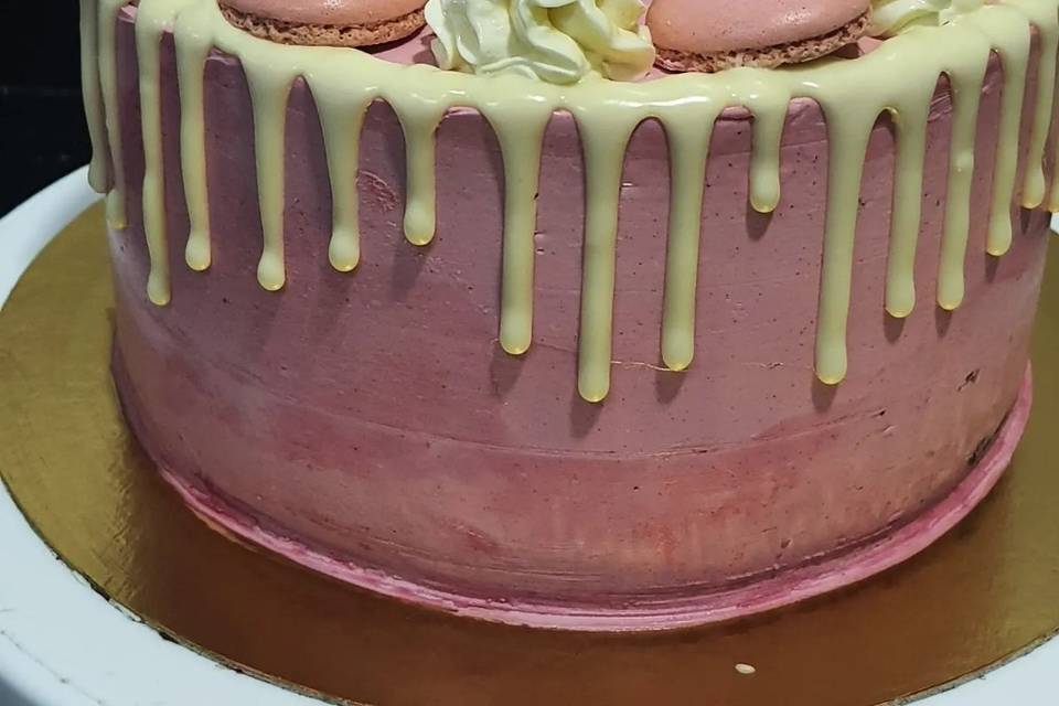 Layer cake framboise