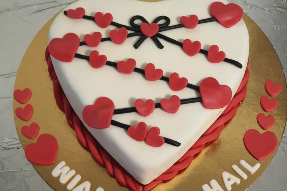 Gâteau anniversaire de mariage