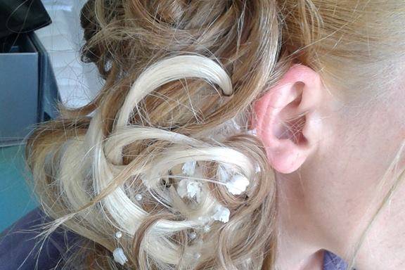 Chignon avec rajout