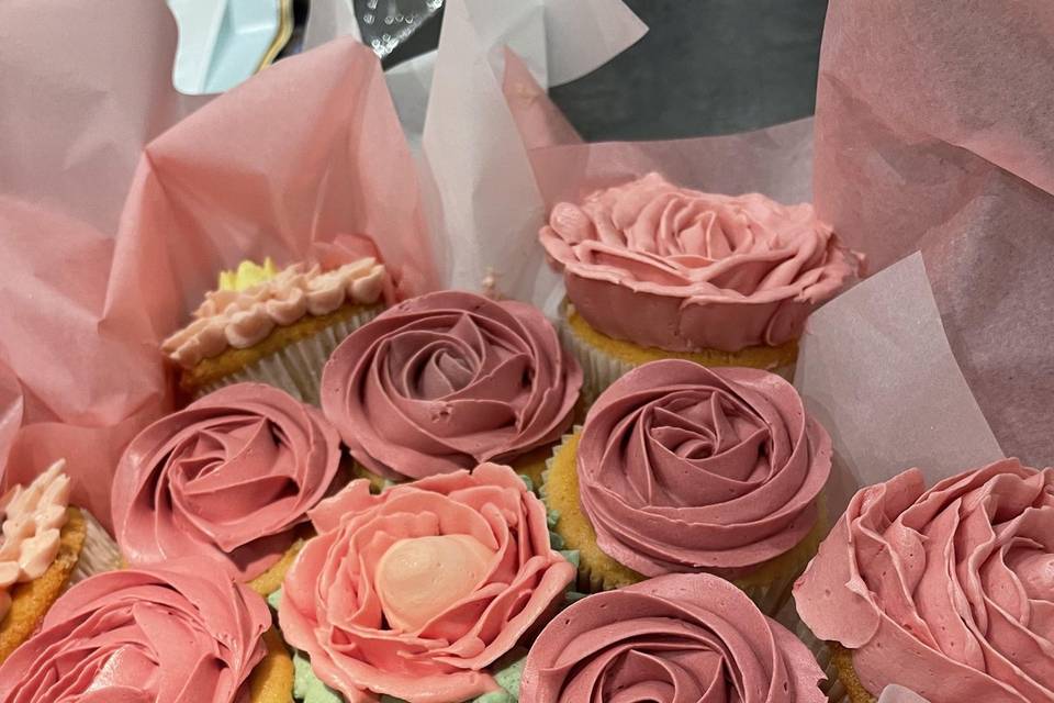 Bouquet de cupcakes