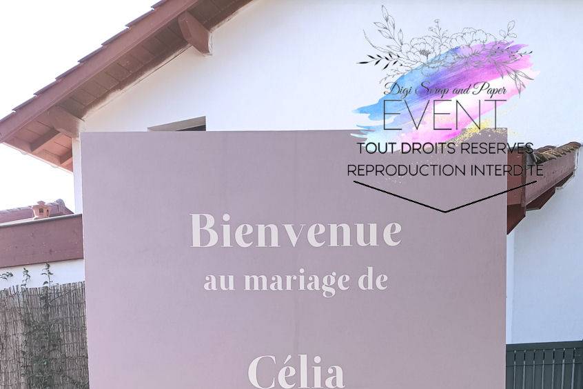 Panneau de bienvenue