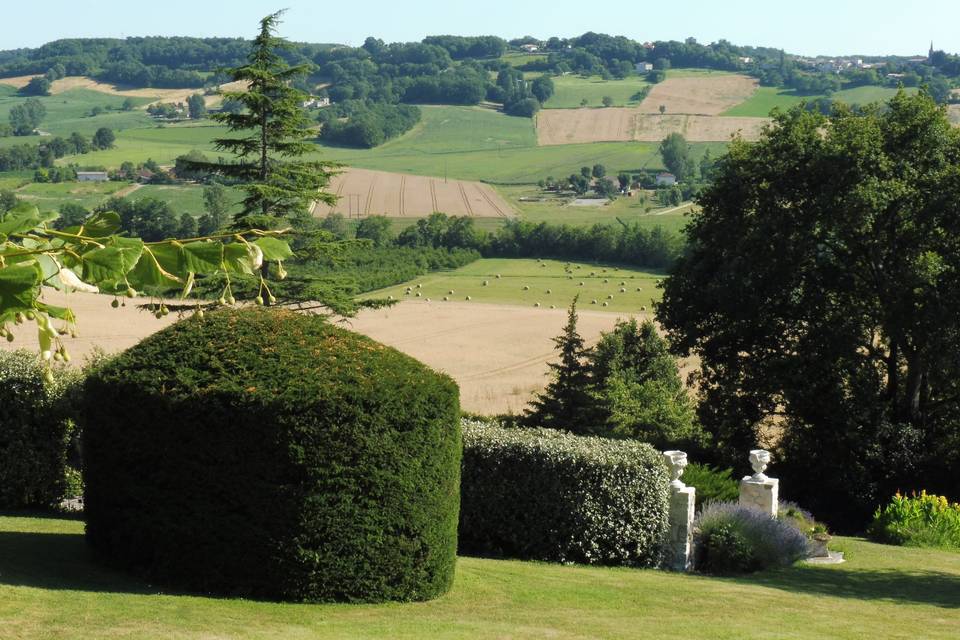 Jardin et vue