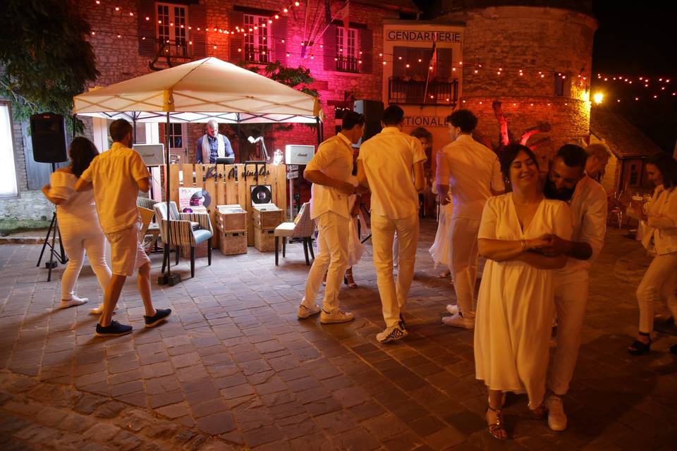 Ambiance extereiur bar a vinyl