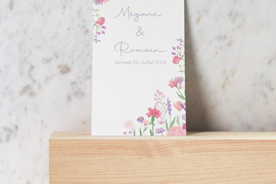 Thème : Rose et violet