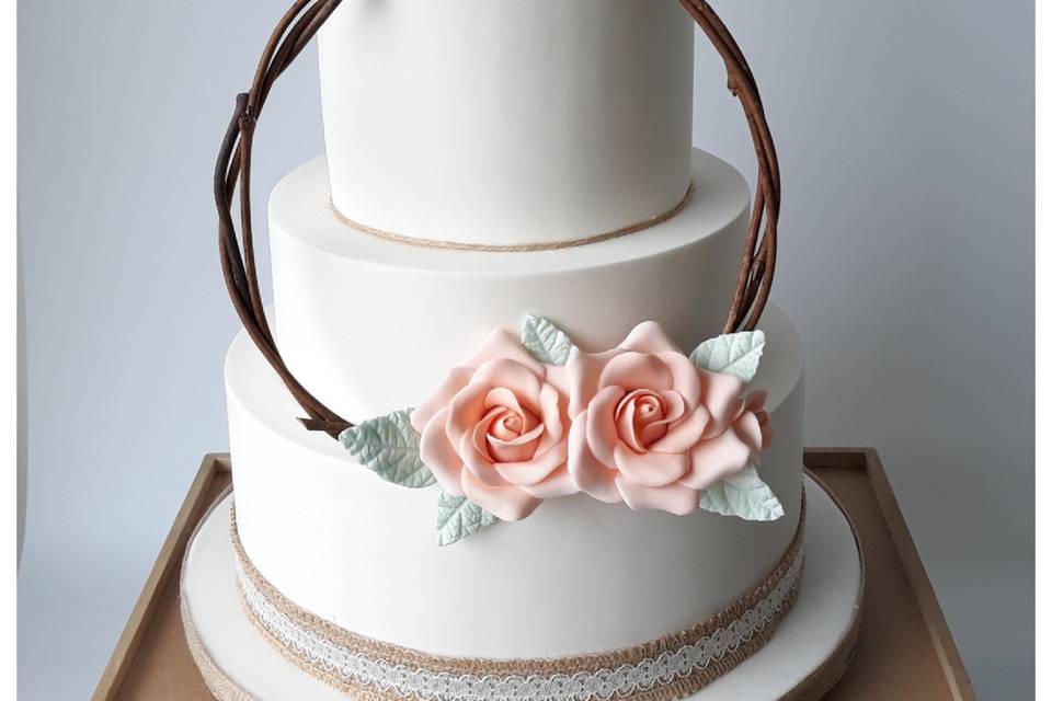 Wedding cake Rustique