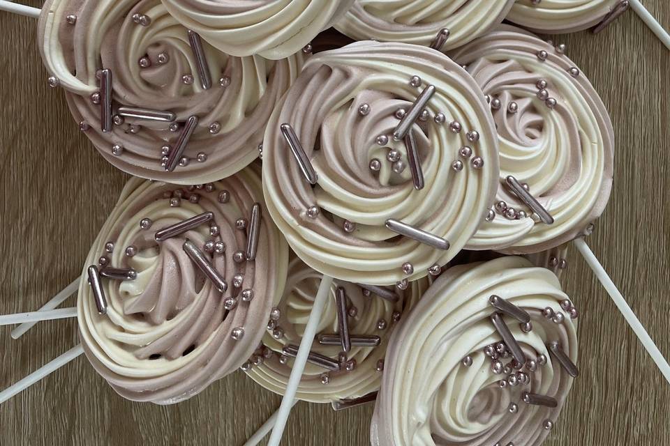 Sucettes meringue