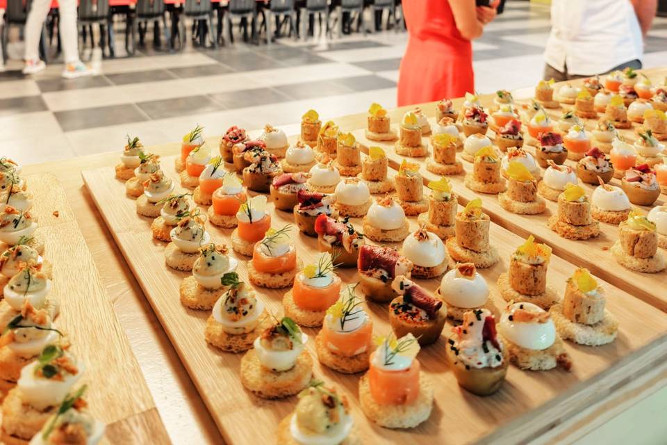 Pièces cocktail sur prestation