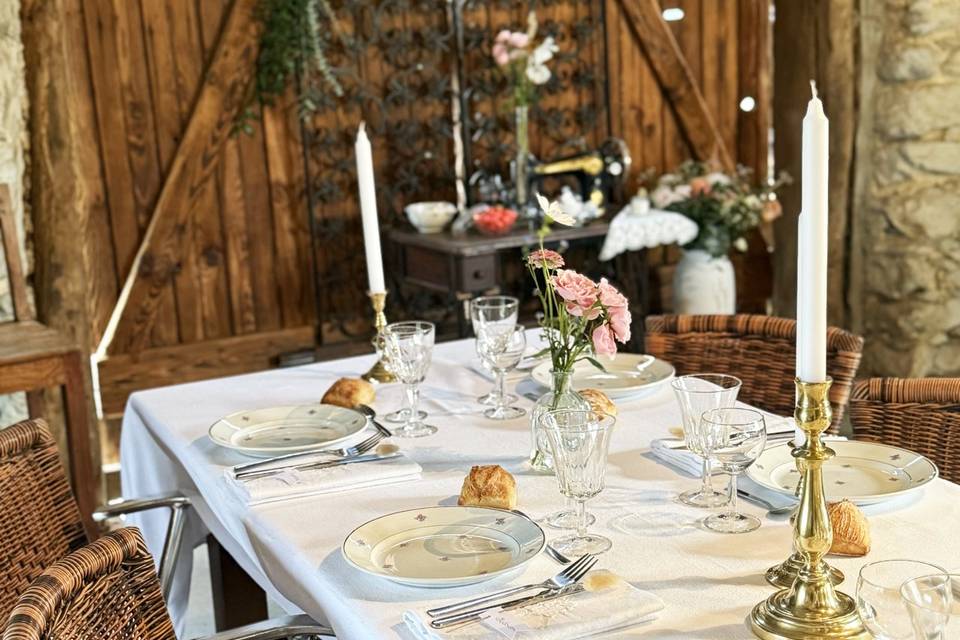 Table dressée