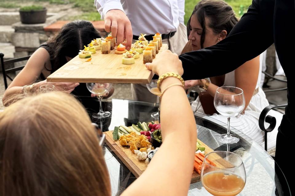 Service pièces cocktail