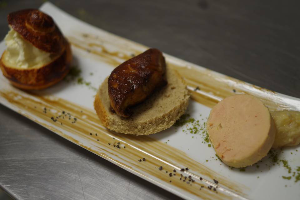 Trio de foie gras