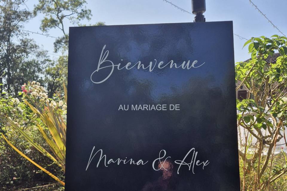 Panneau personnalisé