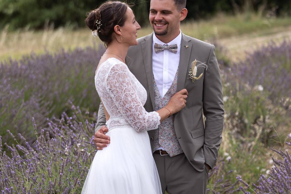 Couple  lavande