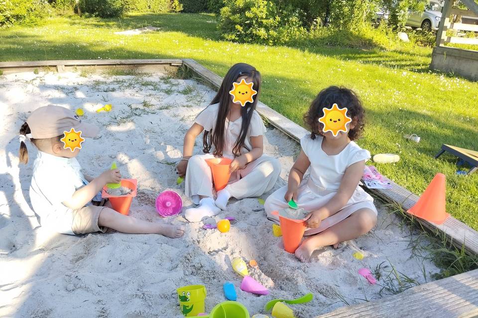 Jeux de sable