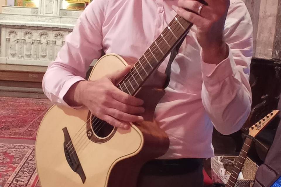 Paul à la guitare