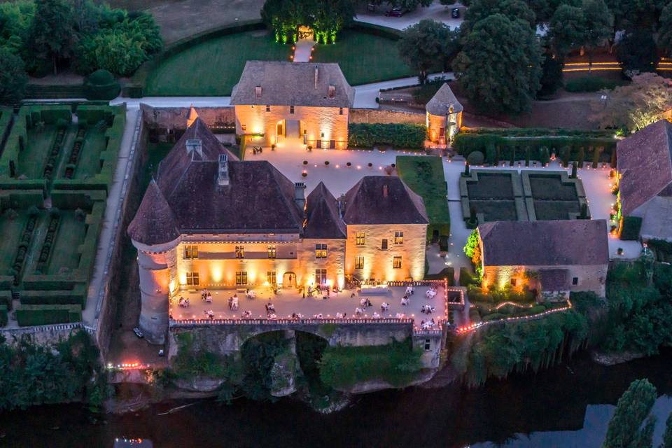 Grande Terrasse de nuit