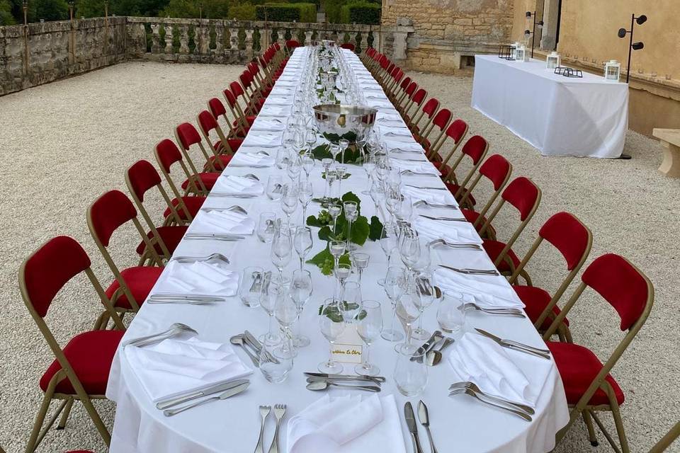 Banquet sur la Grande Terrasse
