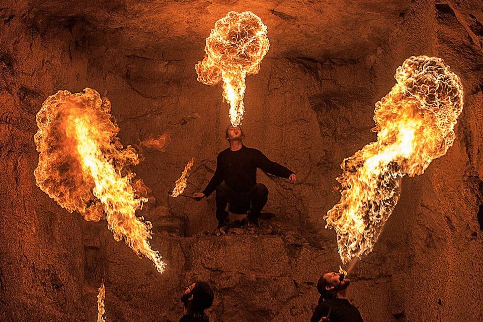 Terra Juggler - Spectacle de feu et led