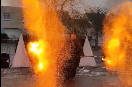 Terra Juggler - Spectacle de feu et led