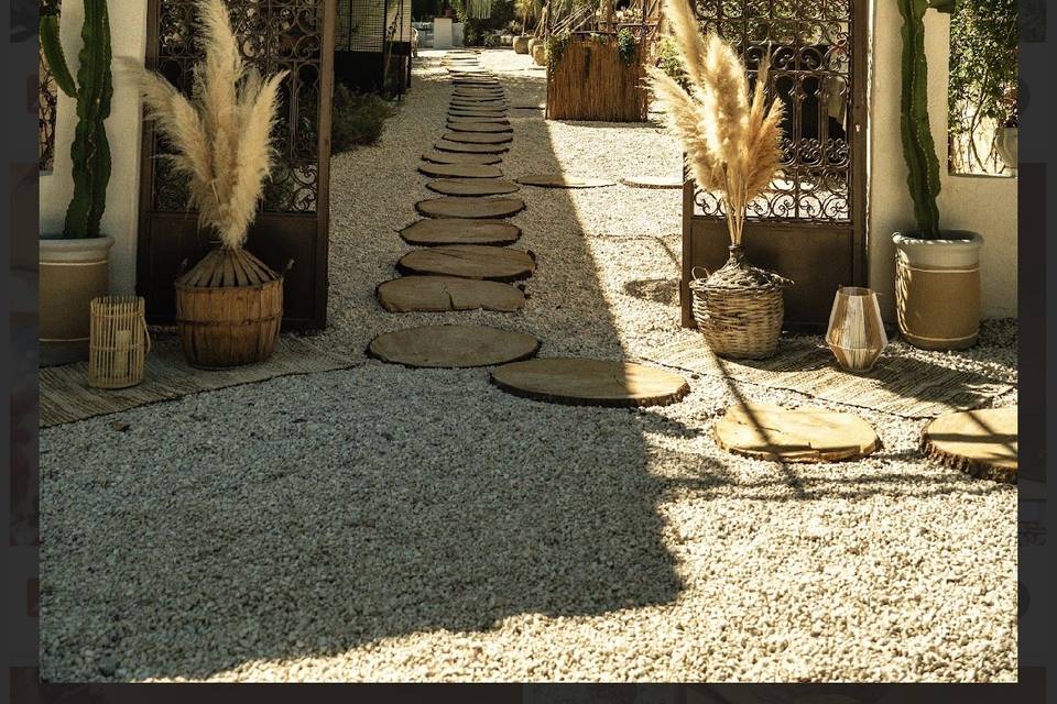 Entrée casa Mystic