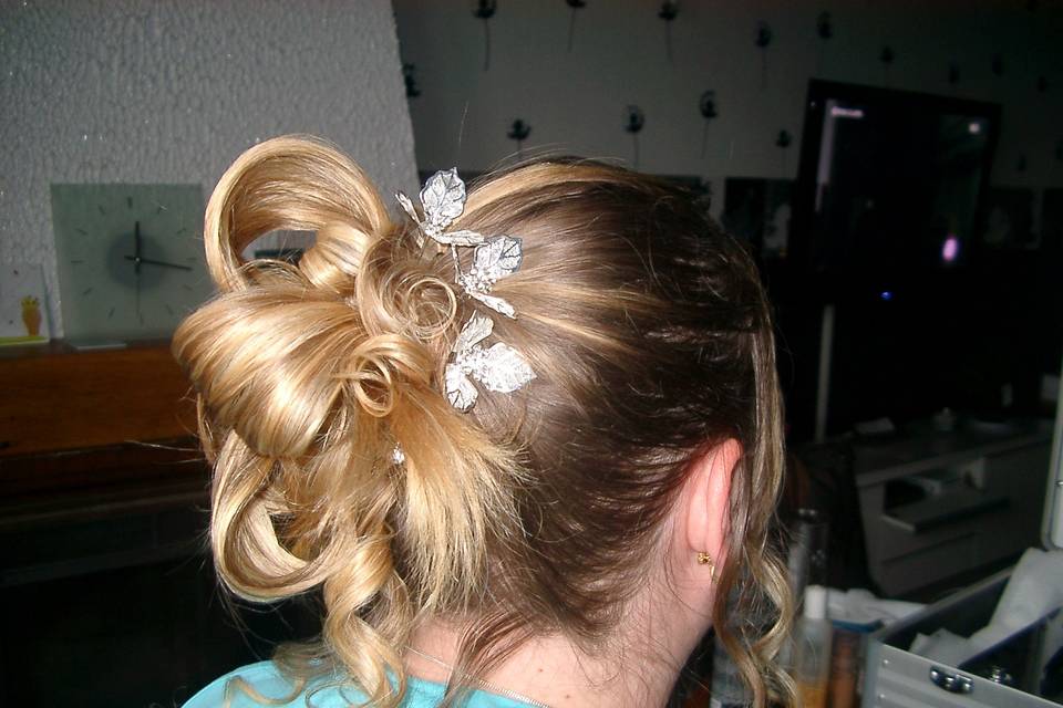 Essai Chignon de mariée