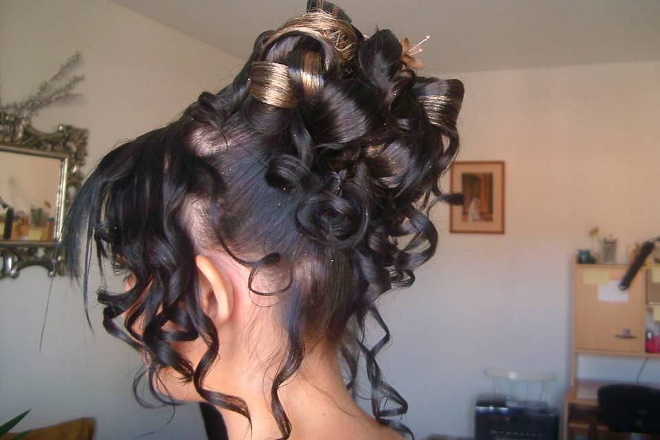 Chignon invitée