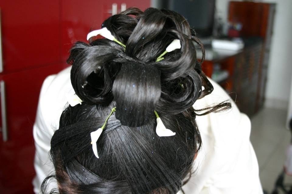 Chignon mariée