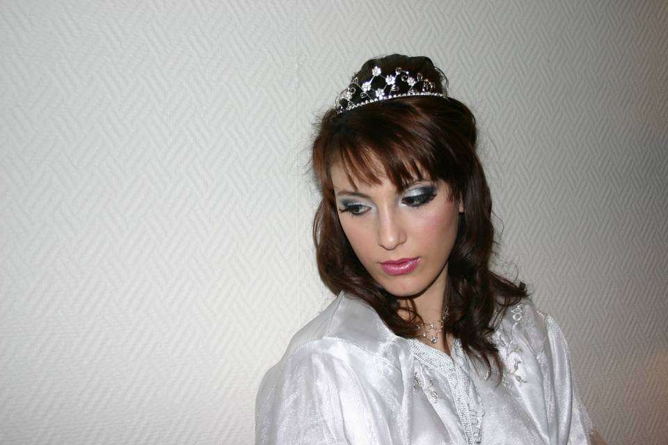 Coiffure+maquillage de mariée