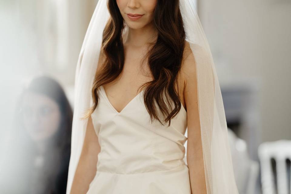 Clean bridal makeup