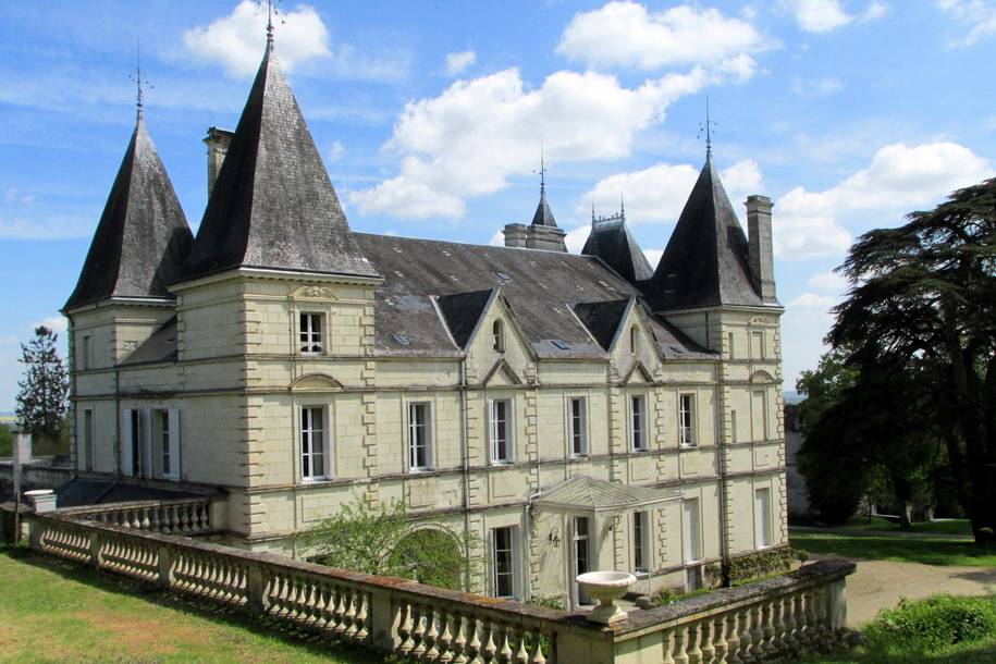 Façade ouest du château