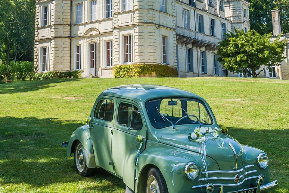 Ecrin pour voiture des mariés