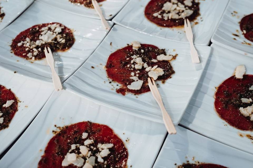 Carpaccio de boeuf